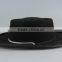 Black cowboy hat formal hat with letter
