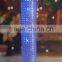Tall crstal walkway stand, walkway flower holder pillar for weddings