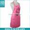 Customized Pink Girls Cute Little Cooking Apron for Sale