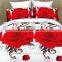 King size 3d polyester bedding set, king size bedding sets cheap