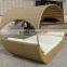 Unique Style Handmade Rattan Daybed Canopy Covered