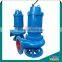 Electric submersible muddy water pump with cutters