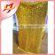 Factory sale high back gold sequin christmas chair covers for banquet
