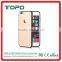 For iphone 7 plus Style Candy Color PC+TPU frosted Soft Clear Transparent Bumper cell phone case back covers