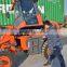 Manufactuer oj16 mini loaders 4WD hot sale with CE mini wheel loader