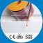 Tinned copper Frosted speaker cable flat+flat White Speaker Cable Transparent speaker cable