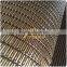 woven wire fabric elevator curtain wall cladding