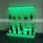 liquor display rack ,wine back bar,with water bubble and let lighting
