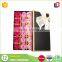 High quality rectangle custom carving rose soap flower gift packaging box with ribbon lid