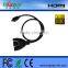 1080p Full-HD 2 Port 2 to 1 HDMI Switch Switcher 2 IN 1 OUT Hub with Remote Control for HDTV PS3 DVD