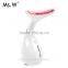 Dolphin Shaped Vibrating Neck Wrinkle Remover Electronic Skin Tighting Ionic Lead-in Face Massager