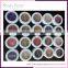 single color Glitter Mineral Pigments waterproof eyeshadow with palette