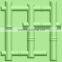 High quality polyurethane moulding 401006 cheap home dcor of PVC 3D wall panel