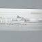 Silver cut metal sublimaton card stainless steel metal business card