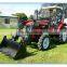 Tractor with pallet fork, quickly model, also add 4in1 bucket