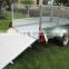 6x4 7x4 8x4 aluminium box trailer with ramp
