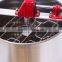  best selling stainless steel manual 2 frames honey extractor machine