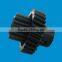 wear resistance black POM worm gear