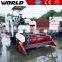 Rubber track type rice combine harvester with Hydraulic gearbox