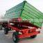 hot sale Euro style tractor use hydraulic 10Ton,heavy duty farm tipping trailer, rear and side tipping with CE