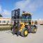 2017 New type Offroad forklift CPCY30 with side shift forks