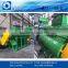 PET bottle label and cap removing machine
