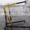 Manual hydraulic 3000kg mini crane with alloy steel hook