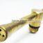 Brass 2-Arm Rotating Sprinkler With Base / Taiwan