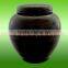 interesting promotional JET BLACK MARBLE URNS