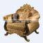 Retro Style Living Room Sofas, Hand Painting Chesterfield Sofa Set, Classic Wood Carving Living Rroom Furniture Set