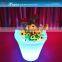 round led simple flower pot