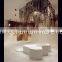 New design special acrylic solid surface public contemporary stool