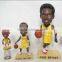 basketball player plastic bobbleead figure,customized plastic bobblehead,pvc custom made bobblehead