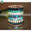 Glass mosaic candle holders