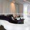 LED plastic bench rectangular home wedding decoration bench/otobi furniture in bangladesh price furniture