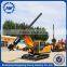 Weichai6105ZLY4 diesel hyaulic wheel mounted rotary drilling rig with cab