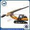 Weichai6105ZLY4 diesel hyaulic wheel mounted rotary drilling rig with cab