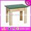 2015 New design cheap home work table study table,Cheap wooden toy table for children,High quality wooden study table W08G023