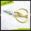 ST005F 7-1/2" FDA qualified Zinc-Alloy handle tailor imitation gold scissors