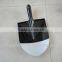 high quality low price wooden handle steel shovel S503
