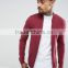 2017 Competitive High Quality New Design Durable 100% Cotton Soft Touch Knit Funnel Neck Burgundy Running Casual Men Jumper