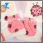 2016 New 100% Cotton winter baby romper set with pattern