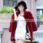 2017 Natural Genuine Fox Fur Overcoat Winter Warm Real fox fur coat lady Middle length