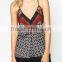 Runwaylover EY2287B Summer Ladies Fashion Sleeveless Printed Vests
