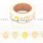 1.5cm*10m Japan Washi tape gold stamping eggs pattern adhesive paper tape colors paper tape
