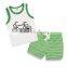 Factory price summer cool kids clothing set 2017 boy clothes
