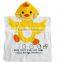 2014 100% cotton breathable animal baby bath robe/kids bath robes