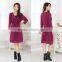 Eight sleeve thick maternity sexy dress suitfor Summer big discount