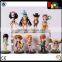 9pcs/lot 6-9cm. Anime One Piece Mini Action Figures the Straw Hats Luffy/roronoa/zoro/sanji/chopper Figure Toys