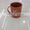 400ml E-co friendly plastic mug with handle